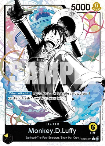 Monkey.D.Luffy (001) (Parallel) (ST29-001) (Starter Deck 29: Egghead)