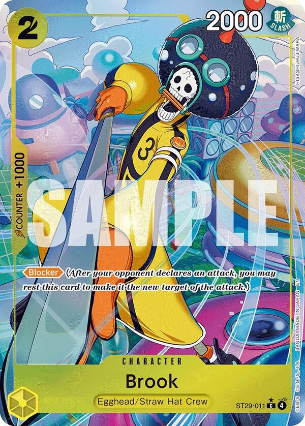 Image for Brook (Full Art) (ST29-011) (ST-29: Starter Deck 29 Egghead) (ST-29) - One Piece Card Game