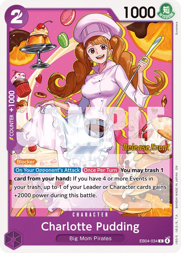 Charlotte Pudding [The Azure Sea's Seven Release Event Cards]