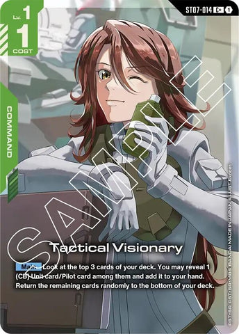 Image for Tactical Visionary (C+) (ST07-014) (Starter Deck 07: Celestial Drive) - Gundam Card Game