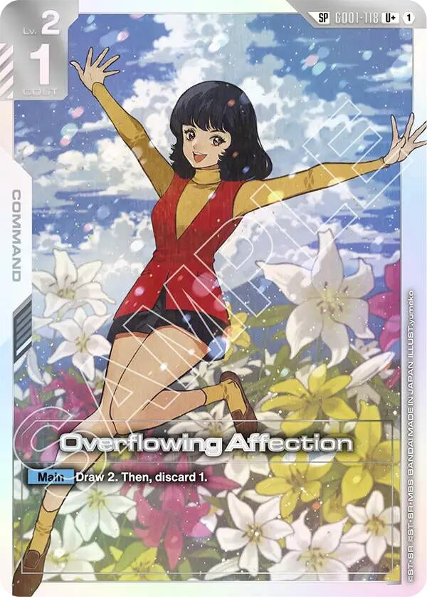 Overflowing Affection (SP) (U+) (GD01-118) (Steel Requiem)