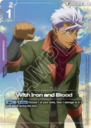 With Iron and Blood (SP) (C+) (ST05-013) (Steel Requiem)