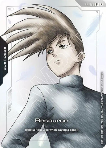 Resource (RP-028) (Premium Accessory Set - Mobile Suit Gundam Wing) (RP-028) (Promotional Resource Tokens)