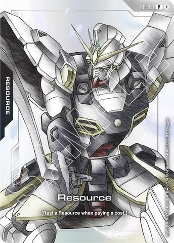 Resource (RP-031) (Premium Accessory Set - Mobile Suit Gundam Wing) (RP-031) (Promotional Resource Tokens)