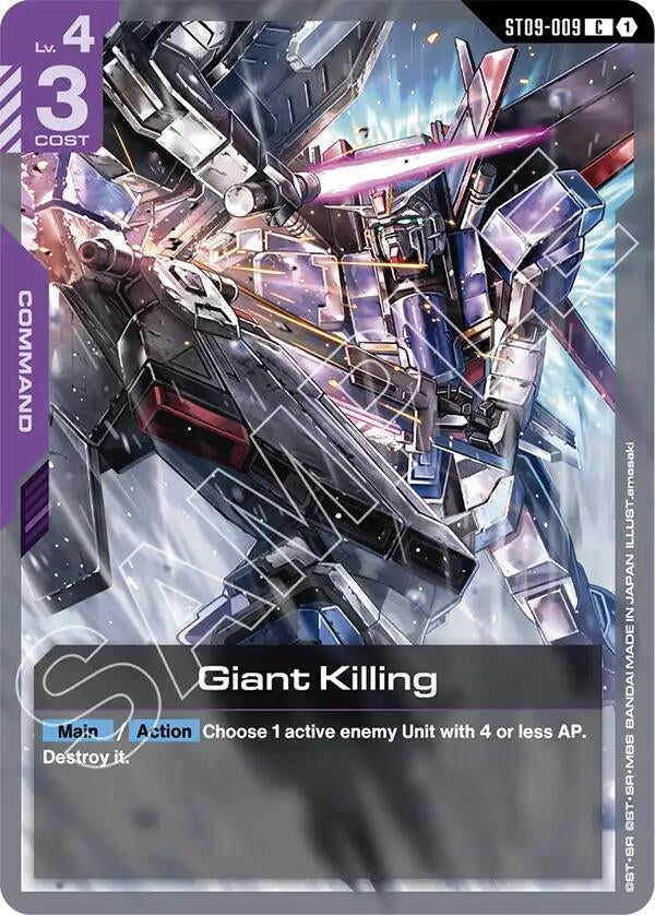 Image for Giant Killing (ST09-009) (Starter Deck 09: Destiny Ignition) - Gundam Card Game