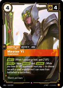 Image for Master Yi - Tempered (113/219) (Unleashed) - Riftbound: League of Legends Trading Card Game
