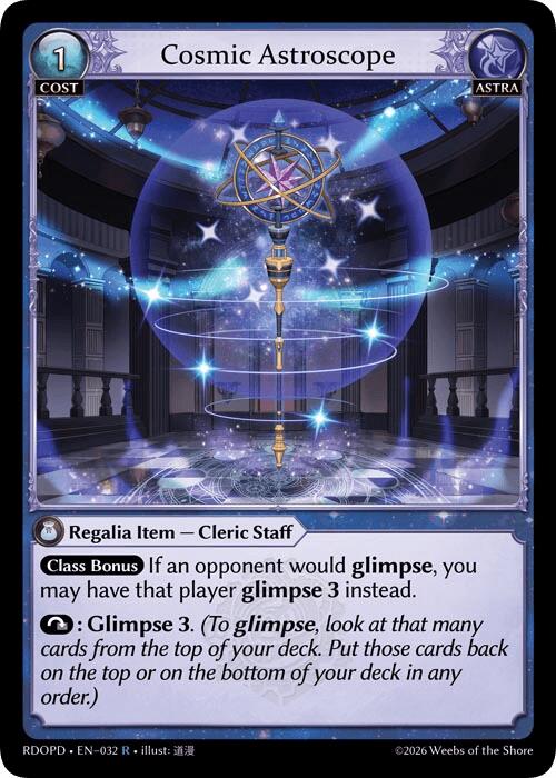Cosmic Astroscope (032) [Radiant Origins: Pantheon]