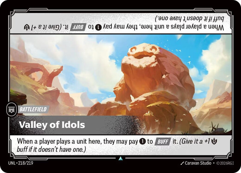 Image for Valley of Idols (218/219) (Unleashed) - Riftbound: League of Legends Trading Card Game