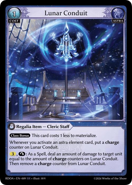 Lunar Conduit (9) [Radiant Origins: Armaments]