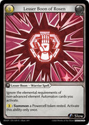 Lesser Boon of Rosen (39) [Radiant Origins: Pantheon]