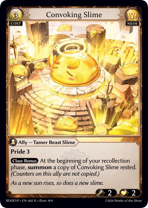 Convoking Slime (002) [Radiant Origins Event Pack]