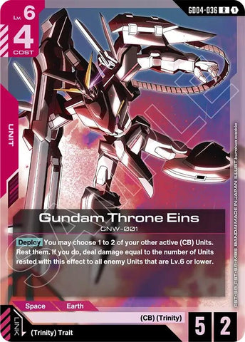 Image for Gundam Throne Eins (GD04-036) (Phantom Aria) - Gundam Card Game
