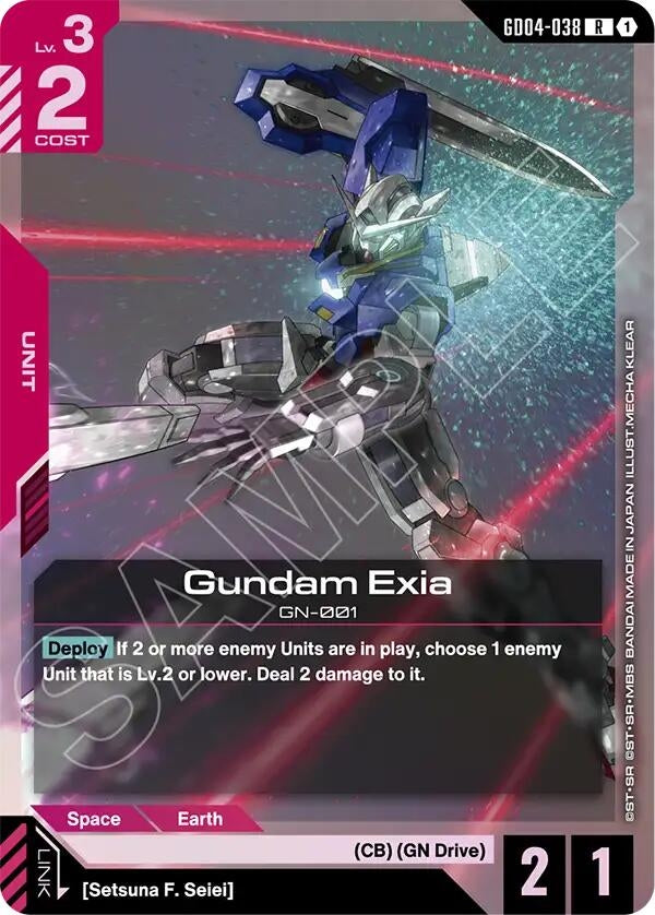 Image for Gundam Exia (GD04-038) (GD04-038) (Phantom Aria) - Gundam Card Game