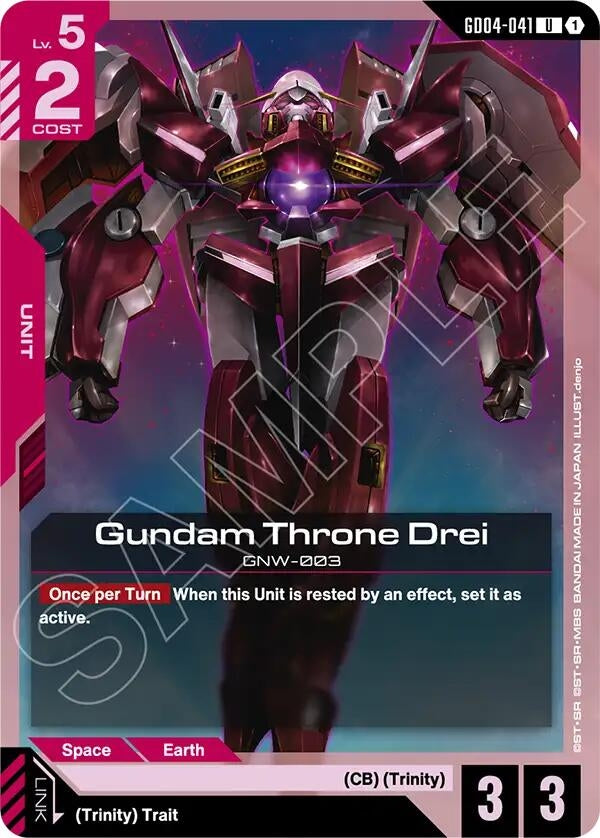 Image for Gundam Throne Drei (GD04-041) (Phantom Aria) - Gundam Card Game