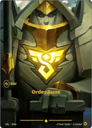 Image for Order Rune (Alternate Art) (R06a) (Unleashed) - Riftbound: League of Legends Trading Card Game