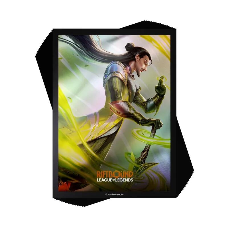 Image for Riftbound: League of Legends Sleeves - Master Yi, Wuju Master - Card Sleeves