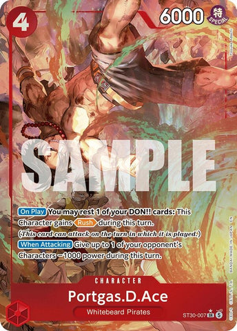 Portgas.D.Ace (Parallel) [Starter Deck EX: Luffy & Ace]
