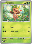 Image for Chespin (005/086) (ME04: Chaos Rising) - Pokemon