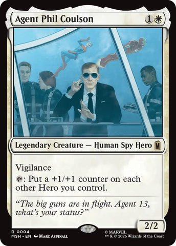 Image for Agent Phil Coulson (4) (Marvel Super Heroes) - Magic: The Gathering