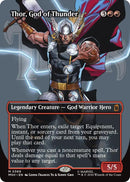 Image for Thor, God of Thunder (Borderless) (0369) (369) (Marvel Super Heroes) - Magic: The Gathering