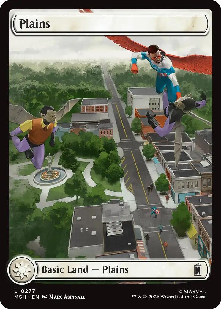 Image for Plains (0277) (277) (Marvel Super Heroes) - Magic: The Gathering
