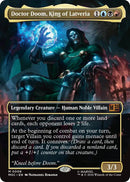Image for Doctor Doom, King of Latveria (Borderless) (6) (Commander: Marvel Super Heroes) - Magic: The Gathering