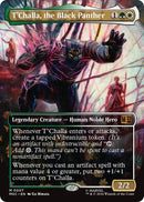 Image for T'Challa, the Black Panther (Borderless) (7) (Commander: Marvel Super Heroes) - Magic: The Gathering