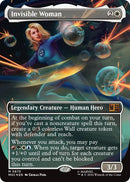 Image for Invisible Woman (Borderless) (Surge Foil) (875) (Commander: Marvel Super Heroes) - Magic: The Gathering