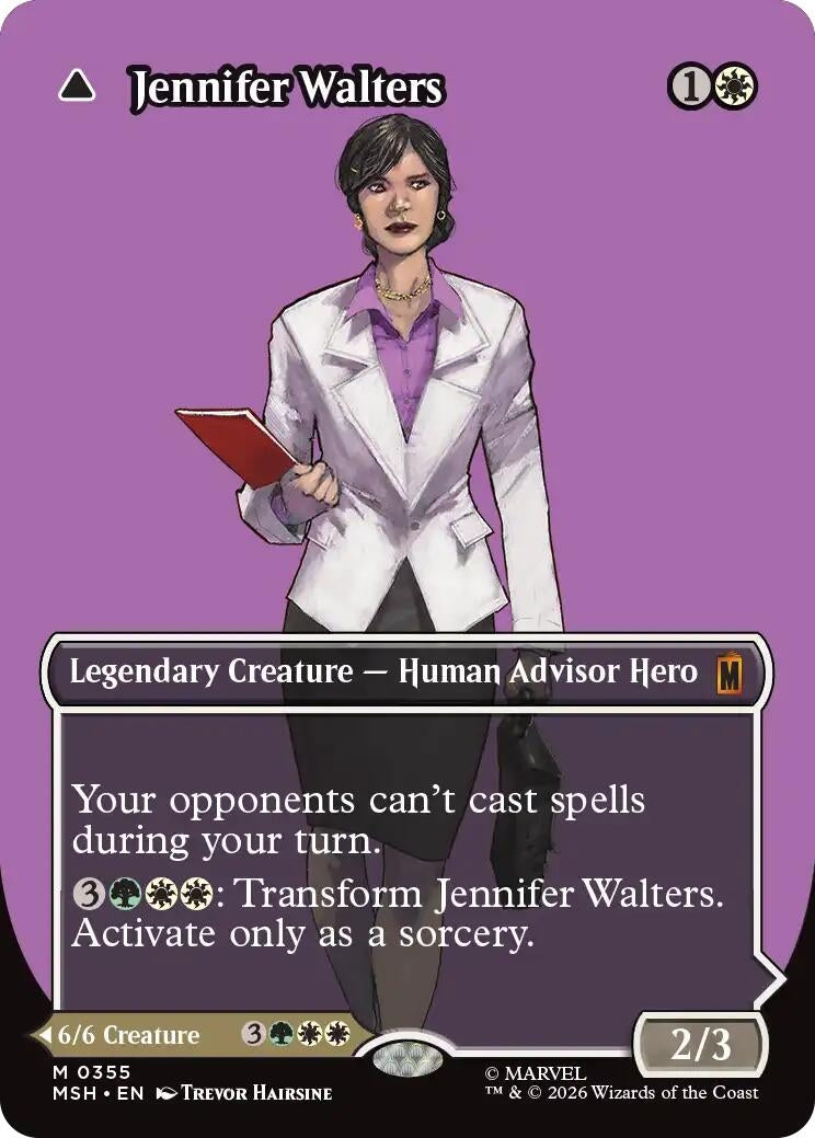 Jennifer Walters (Borderless) (0355) (355) (Marvel Super Heroes)