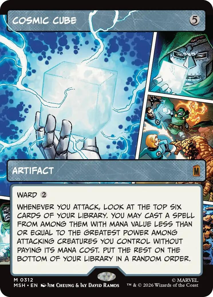 Cosmic Cube (Borderless) (0312) (312) (Marvel Super Heroes)