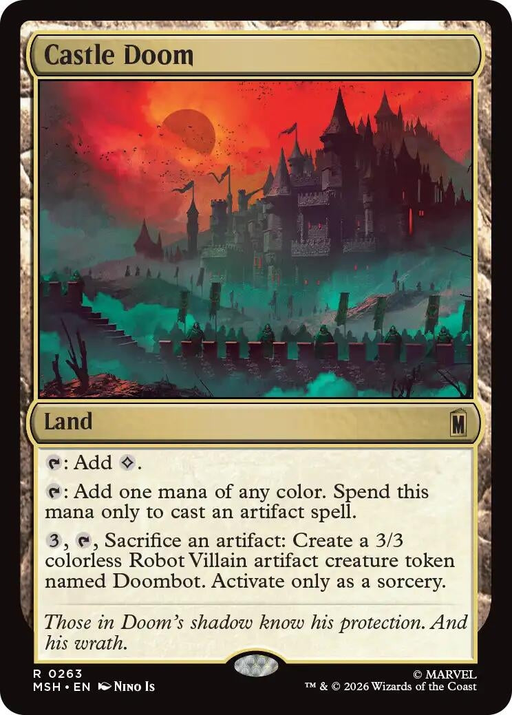 Image for Castle Doom (263) (Marvel Super Heroes) - Magic: The Gathering