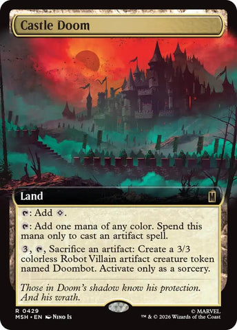 Castle Doom (Extended Art) (429) (Marvel Super Heroes)