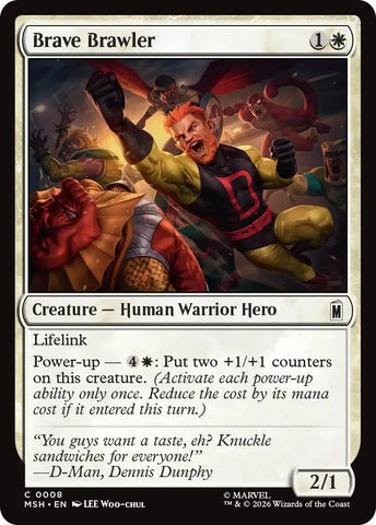 Brave Brawler (8) (Marvel Super Heroes)