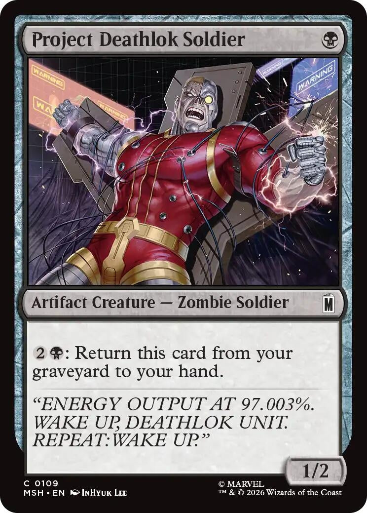 Project Deathlok Soldier (109) (Marvel Super Heroes)
