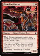 Image for K'un-Lun Warrior (140) (Marvel Super Heroes) - Magic: The Gathering