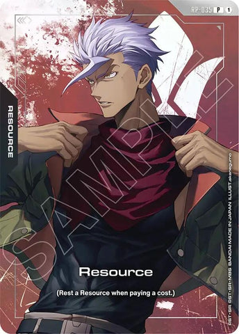 Resource (RP-035) (Premium Accessory Set - Mobile Suit Gundam: Iron-Blooded Orphans) (RP-035) (Promotional Resource Tokens)