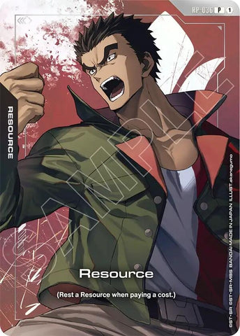 Resource (RP-036) (Premium Accessory Set - Mobile Suit Gundam: Iron-Blooded Orphans) (RP-036) (Promotional Resource Tokens)