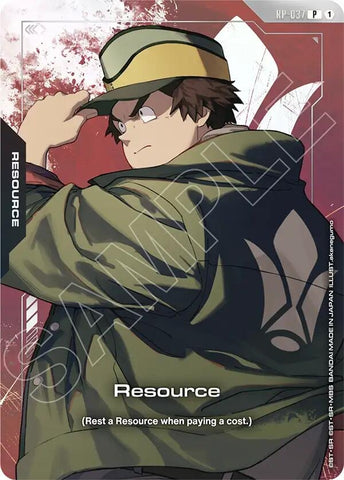 Resource (RP-037) (Premium Accessory Set - Mobile Suit Gundam: Iron-Blooded Orphans) (RP-037) (Promotional Resource Tokens)