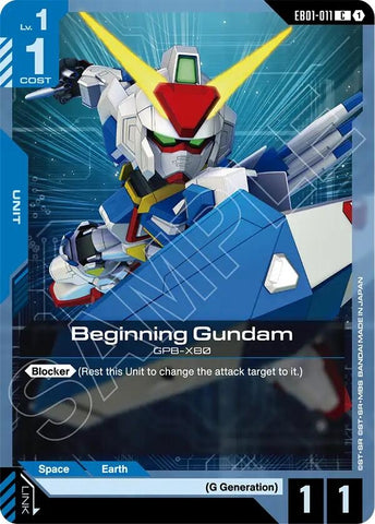 Image for Beginning Gundam (EB01-011) (Eternal Nexus) - Gundam Card Game