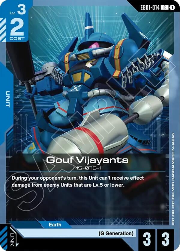Image for Gouf Vijayanta (EB01-014) (Eternal Nexus) - Gundam Card Game