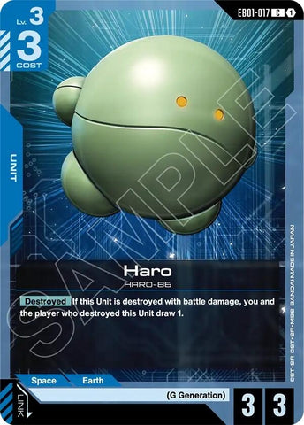 Image for Haro (EB01-017) (Eternal Nexus) - Gundam Card Game