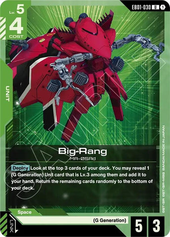 Image for Big-Rang (EB01-030) (Eternal Nexus) - Gundam Card Game