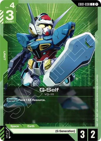 Image for G-Self (EB01-038) (Eternal Nexus) - Gundam Card Game