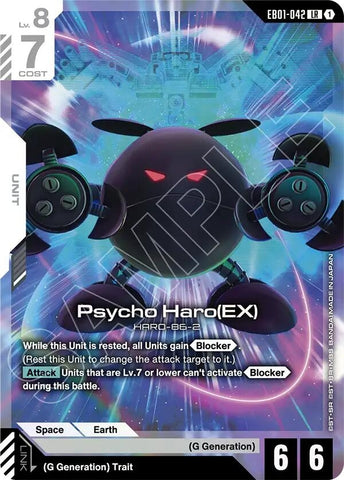 Image for Psycho Haro (EX) (EB01-042) (Eternal Nexus) - Gundam Card Game