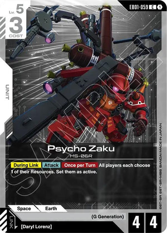 Image for Psycho Zaku (EB01-059) (Eternal Nexus) - Gundam Card Game