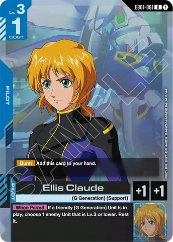 Image for Ellis Claude (EB01-061) (Eternal Nexus) - Gundam Card Game