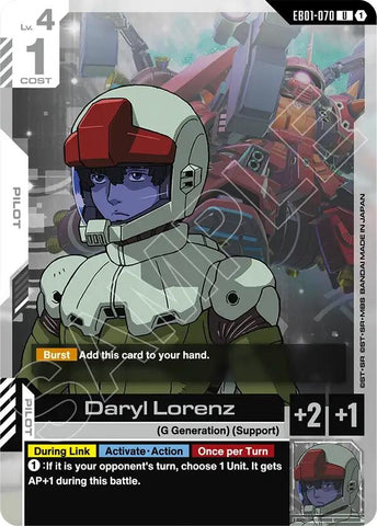 Image for Daryl Lorenz (EB01-070) (Eternal Nexus) - Gundam Card Game
