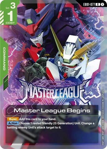 Image for Master League Begins (EB01-077) (Eternal Nexus) - Gundam Card Game