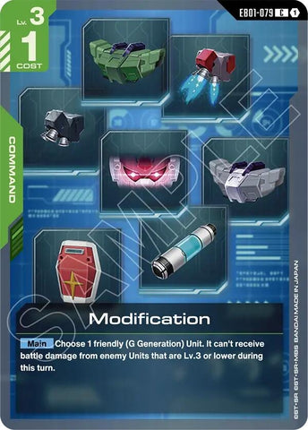 Image for Modification (EB01-079) (Eternal Nexus) - Gundam Card Game