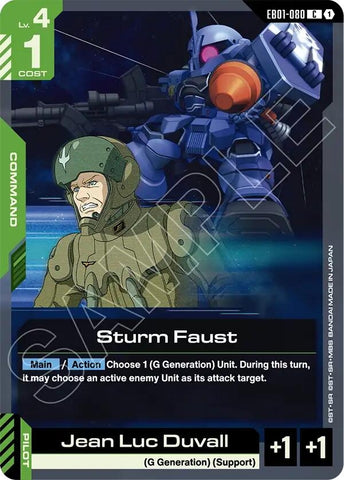 Image for Sturm Faust (EB01-080) (Eternal Nexus) - Gundam Card Game